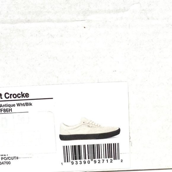 💖MEGA SALE💖VANS Gilbert Crocket Low Top White Women’s Suede    VN0A5JIF86H - Picture 10 of 10